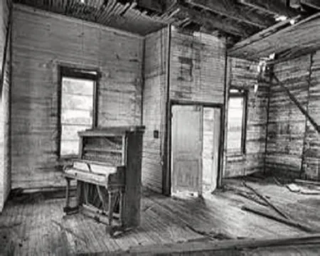 A Delta juke joint interior